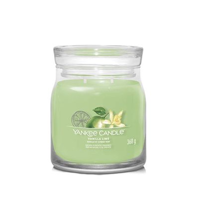 Aromatic candle Signature glass medium Vanilla Lime 368 g