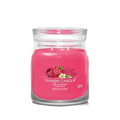 Aromatic candle Signature glass medium Red Raspberry 368 g
