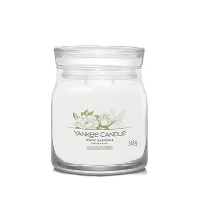 Aromatic candle Signature glass medium White Gardenia 368 g