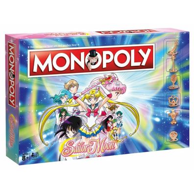 Winning Moves 44789 - Monopoly: Sailor Moon - Brettspiel