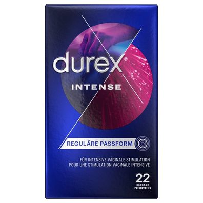 DUREX Intense 22 St. -New Design-