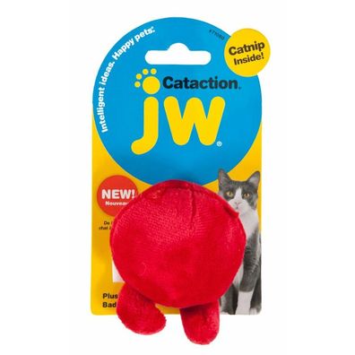 JW Plush Bad Cuz Ball with Catnip