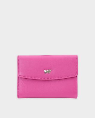 Braun Büffel Joy RFID Mini Geldbörse Slim 3CS Pink