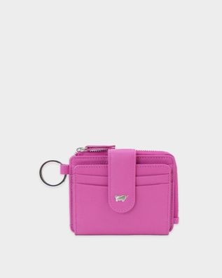 Braun Büffel Joy RFID Kartenbörse mit Schlüsselring 8CS Pink