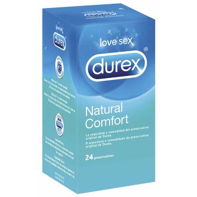 Durex Natural Classic Latex 24 Kondome