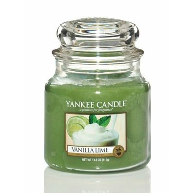 Yankee Candle Vanille-Limette-Duftkerze 411 g