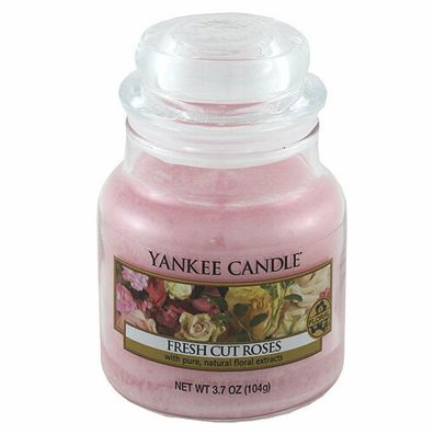 Yankee Candle Fresh Cut Roses Duftkerze 104 g