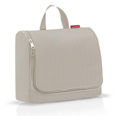 reisenthel toiletbag XL WO, herringbone sand, Unisex