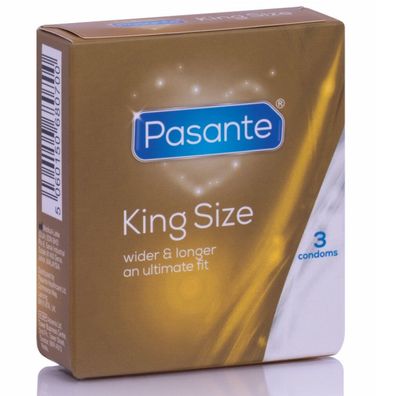 Pasante King Size Condoms - Pack Of 3