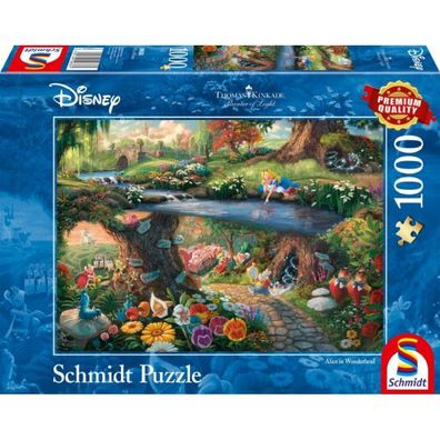 Thomas Kinkade: Painter of Light - Disney - Alice im Wunderland (1000 Teile)