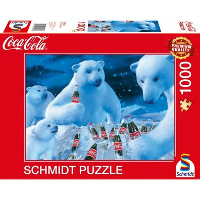 Coca Cola - Polarbären - 1000 Teile Puzzle