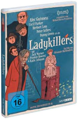 Ladykillers (DVD) Min: 87/ DD/ WS * Neuauflage - Studiocanal - (DVD Video / Komödie)
