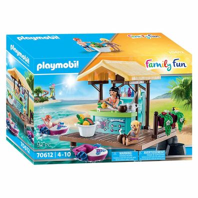 Playmobil 70612 Family Fun Paddleboot-Verleih mit Saftbar