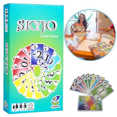 Skyjo - The Entertaining Card Game. The Ideal Game For Fun, Entertaining And Exciting