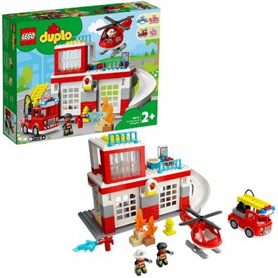 LEGO 10970 DUPLO Feuerwehrwache mit Hubschrauber