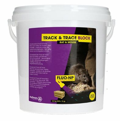Track &amp; Trace Block Fluo-NP (320x15g)