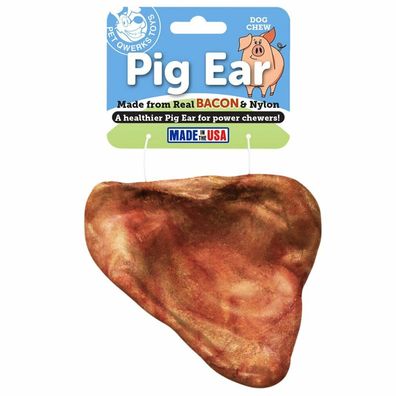 Pet Qwerks Bacon Pig Ear - Large
