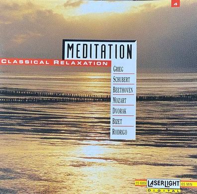 CD: Meditation Classical Relaxation Vol. 4 (1991) Delta Music 40 021