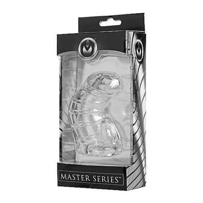 MASTER SERIES Detained Soft Body Chastity Cage