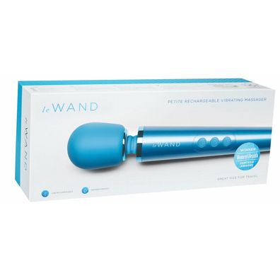 Le Wand Petite Blue rechargeable massager