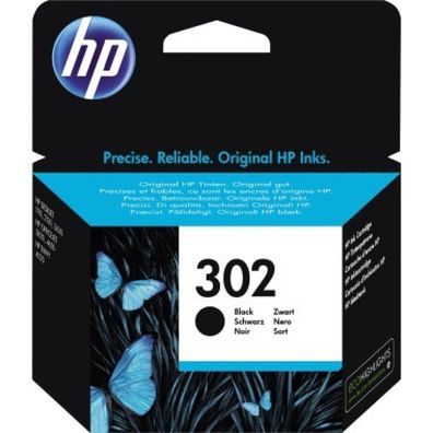 HP HP Ink No 302 HP302 HP 302 Black Schwarz (F6U66AE)