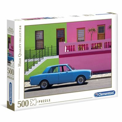 Das blaue Auto Hochwertiges Puzzle 500Stück