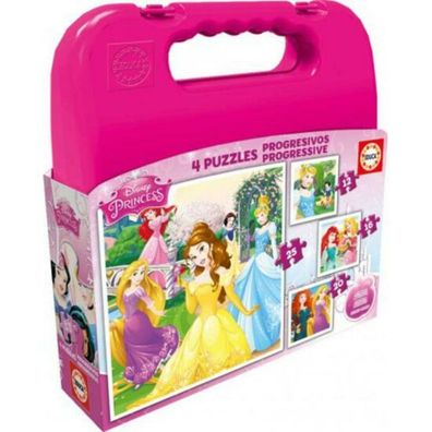 Educa 16508.0 - Case Puzzle - Disney Princess, 12-16-20-25 Teile