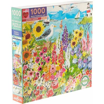 EEBOO Puzzle Garten mit Möwen 1000 Teile