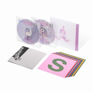 Mac Miller: Swimming (Limited Edition) (Milky Clear, Hot Pink & Sky Blue Marbled ...