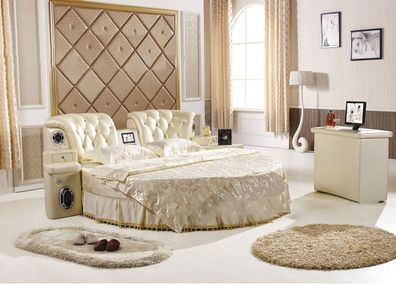 Rundes Bett Rund Design Betten Doppel Luxus Hotel Gestell Schlaf Zimmer
