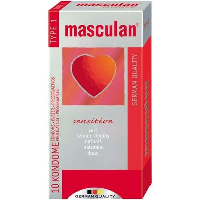 Masculan Sensitive 10 St.