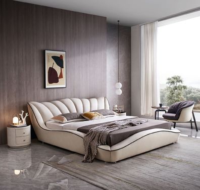 Design Bett Doppel Luxus Modernes Hotel Betten Schlaf Zimmer