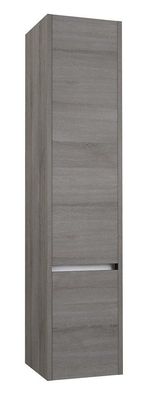 Badezimmer - Hochschrank Kolkata 84, Farbe: Esche grau ? 160 x 35 x 35 cm (H x B