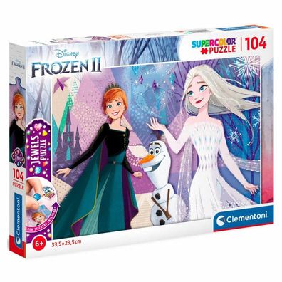 Disney Eingefroren 2 Juwelen Puzzle 104pcs