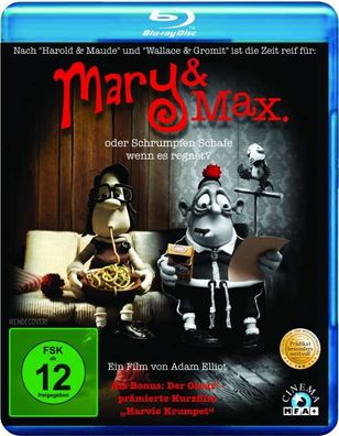 Mary & Max - oder Schrumpfen Schafe, wenn es regnet? (BR): - ALIVE AG 1747005 - (Blu