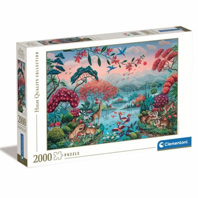 Friedliches Dschungelpuzzle 2000Stück