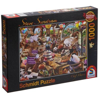 Puzzle Schmidt Spiele Chef Mania 69,3 x 49,3 cm 1000 Stücke