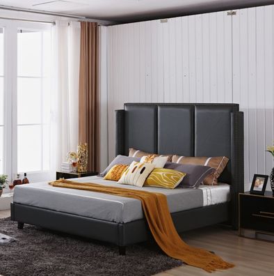 Designer Doppelbett Bett Hotel Luxus Schlafzimmer 180x200cm Betten