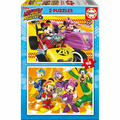 Disney Mickey und die Roadster Racers Puzzle 2x48St.