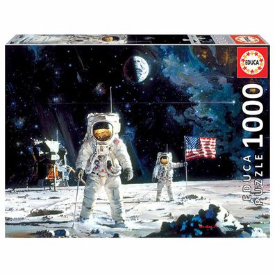 Die ersten Menschen auf dem Mond Robert McCall Puzzle 1000Stück