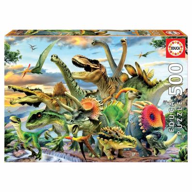 Dinosaurier-Puzzle 500Stück