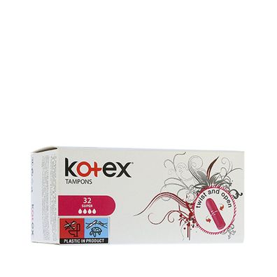 KOTEX Super tampons - Variant: 32 ks