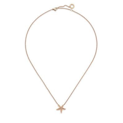 Paul Hewitt - PH-JE-1088 - Halskette - Damen - rosegold-plattiert - Sea Star - 50cm