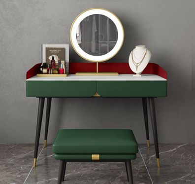 Schminktisch Spiegel Konsole Schlafzimmer Holz Tisch Luxus Neu