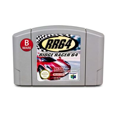 N64 Spiel RIDGE RACER 64 – RR64 (B - Ware) #204B