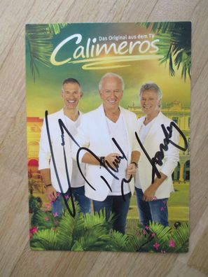 Schweiz Schlagerstars Die Calimeros - handsignierte Autogramme