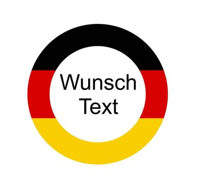 Emblem Deutschland schwarz rot gelb