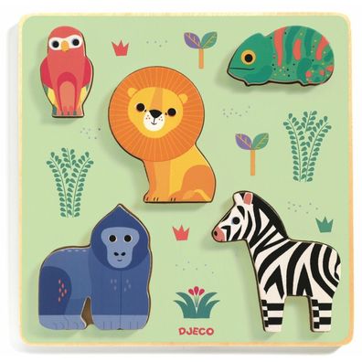DJECO Puzzlespiel Safari