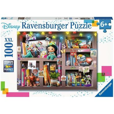 Ravensburger Puzzle Bibliothek der Disney-Märchen XXL 100 Teile