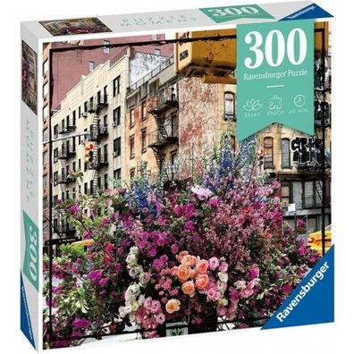 Ravensburger Puzzle Moment: Blumen in New York 300 Teile
